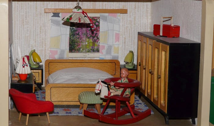 Schlafzimmer in meiner Puppenstube von Moritz Gottschalk